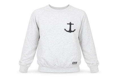 And Then Wee Womens Grey Cotton Pullover Sweatshirt Size S Pullover