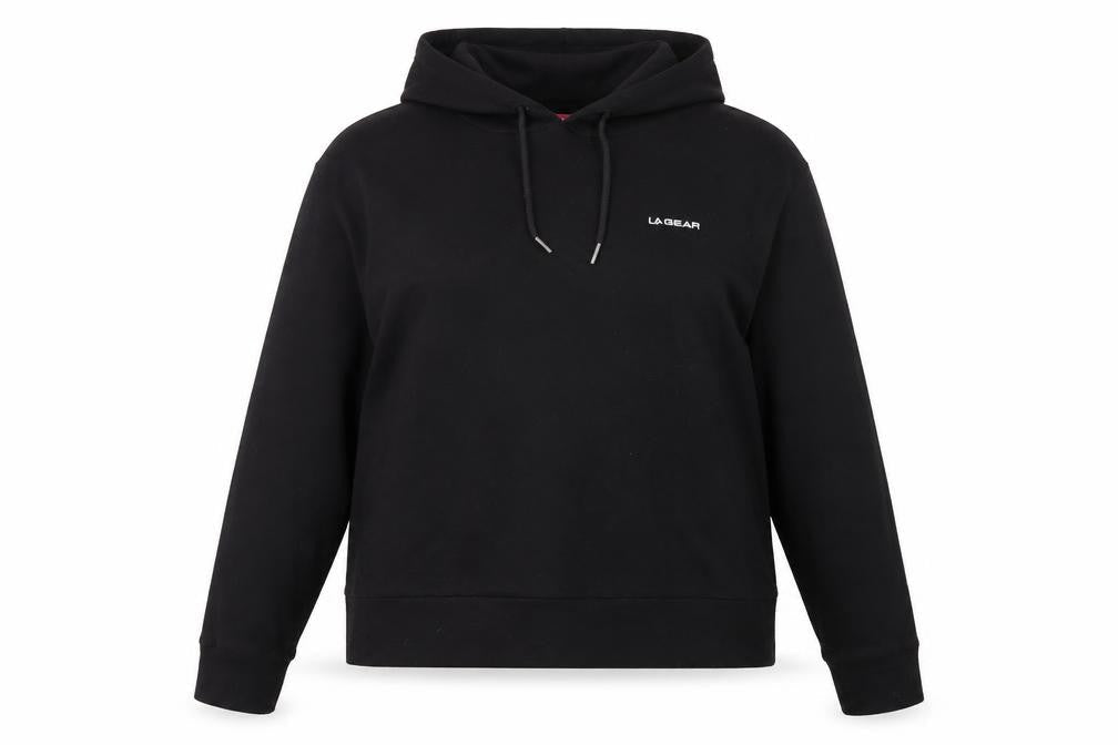 Womens UK Size 16 LA Gear Black Pullover Hoodie