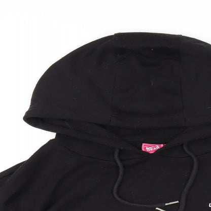 Womens UK Size 16 LA Gear Black Pullover Hoodie