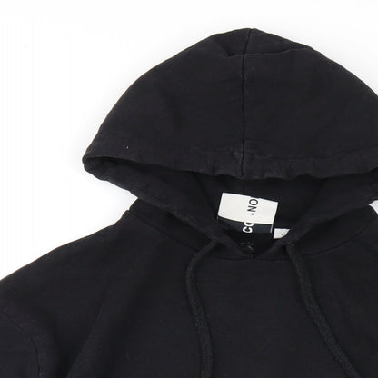 Mens UK Size M COLLUSION Black Pullover Hoodie