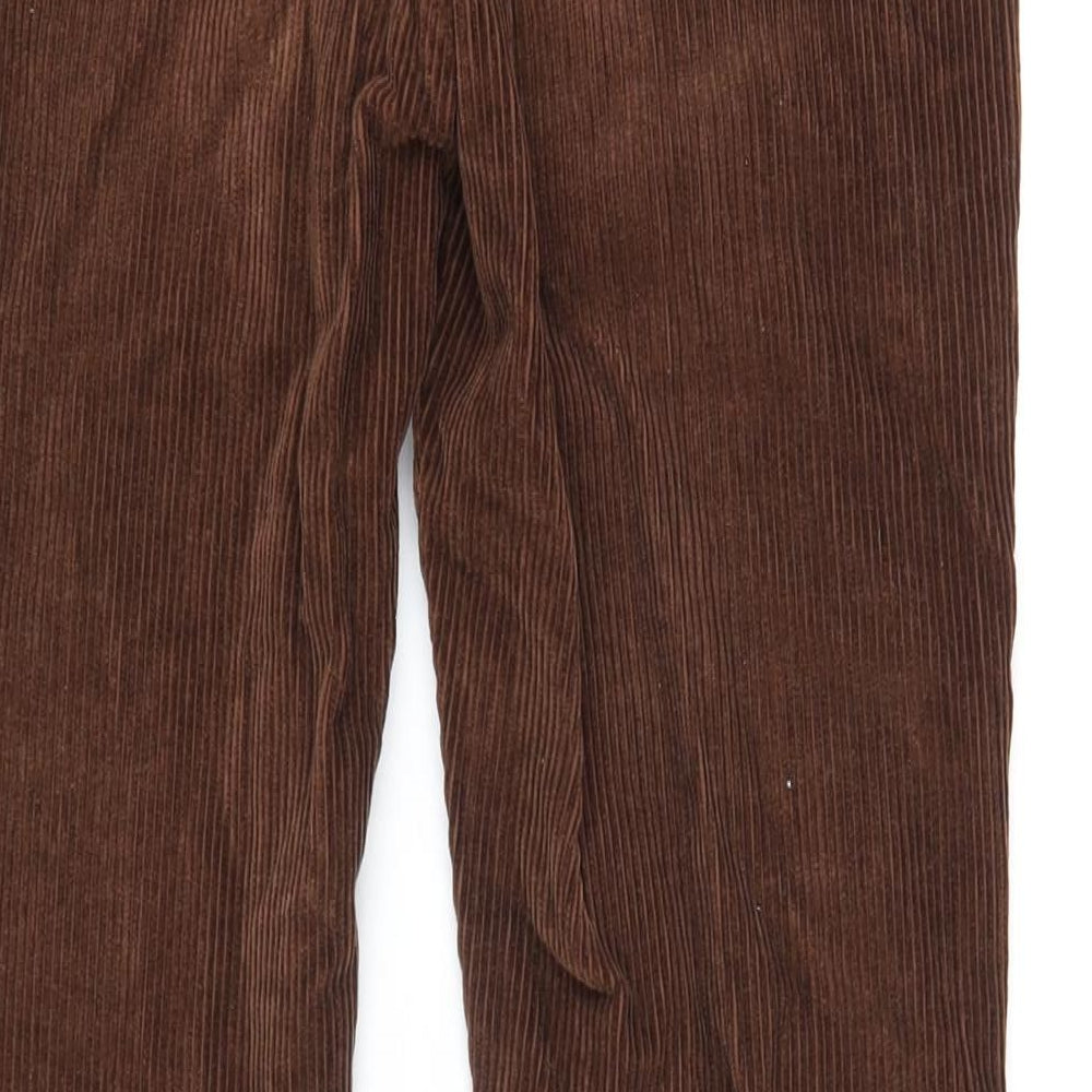 Womens UK Size 26 in ASOS Regular Fit  Brown Trousers