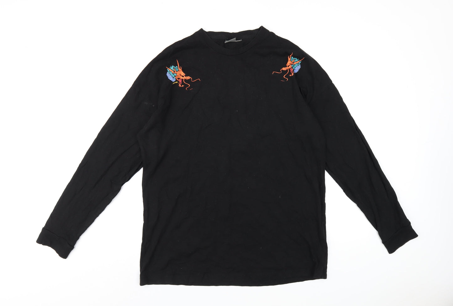 Mens UK Size L ASOS Black  T-Shirt