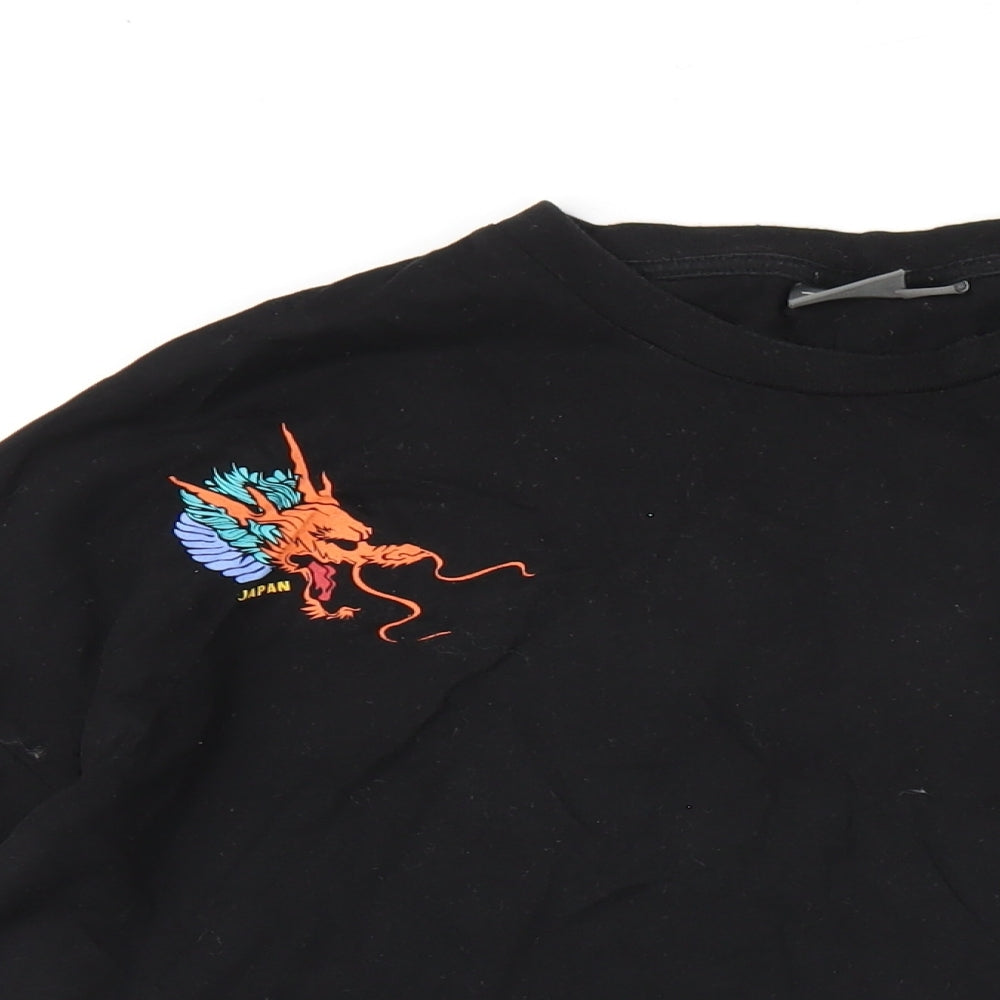 Mens UK Size L ASOS Black  T-Shirt