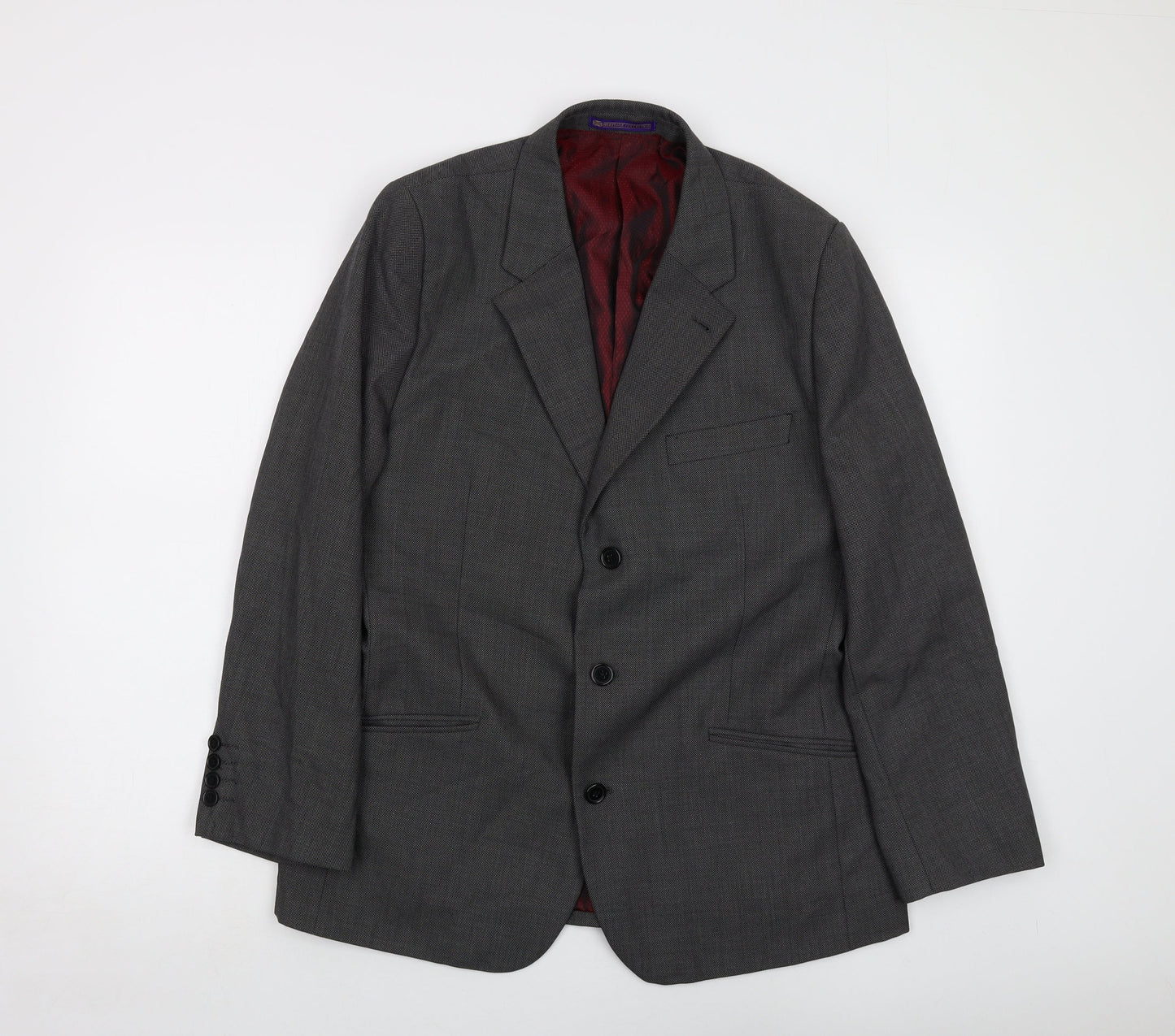 Mens UK Size 42 Skopes Regular Grey Suit Jacket