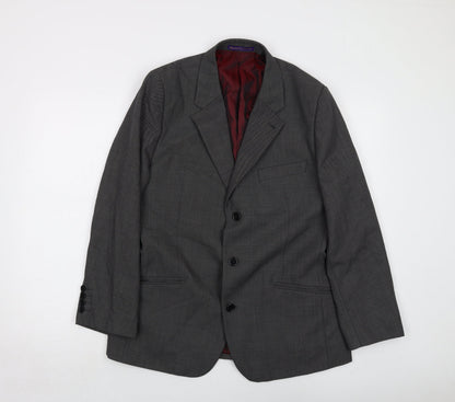 Mens UK Size 42 Skopes Regular Grey Suit Jacket