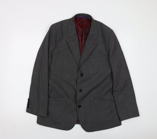 Mens UK Size 42 Skopes Regular Grey Suit Jacket