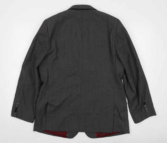 Mens UK Size 42 Skopes Regular Grey Suit Jacket