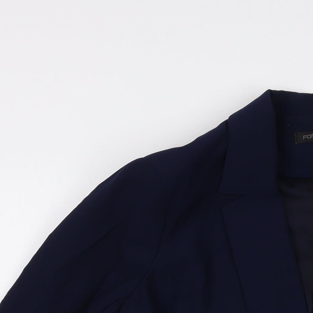 Forever New Womens Blue Jacket Size 14