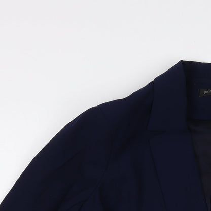 Forever New Womens Blue Jacket Size 14