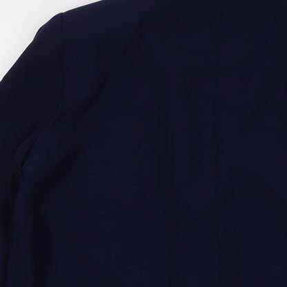 Forever New Womens Blue Jacket Size 14