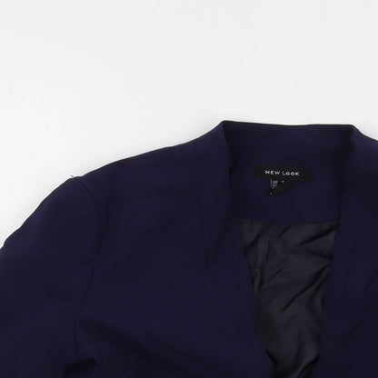 Womens UK Size 8 New Look Blue Jacket
