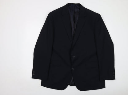 Mens UK Size 46 Taylor & Wright Regular Blue Suit Jacket