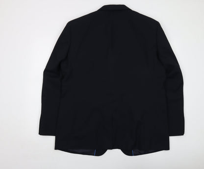 Mens UK Size 46 Taylor & Wright Regular Blue Suit Jacket