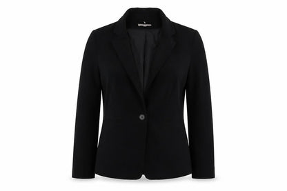 H&M Womens Black Jacket Size 10 Button