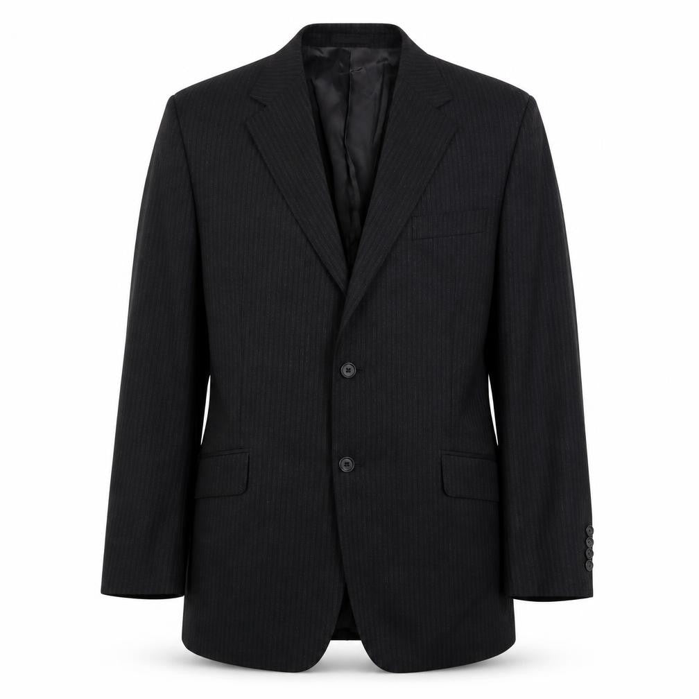 Mens UK Size 42 Samuel Slater Regular Black Suit Jacket