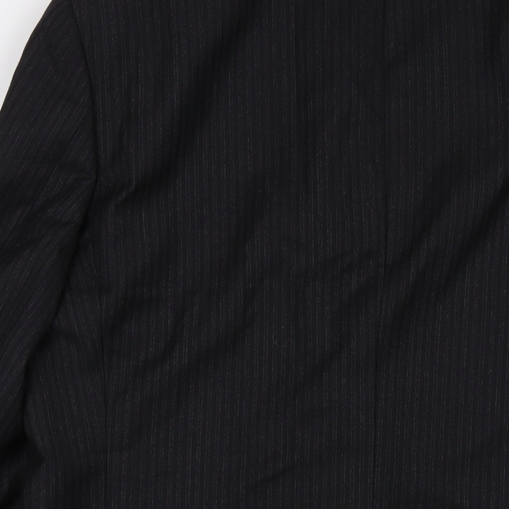 Mens UK Size 42 Samuel Slater Regular Black Suit Jacket