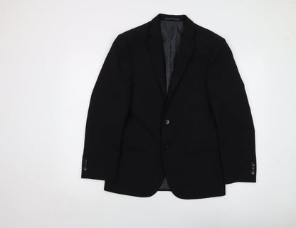 Mens UK Size 36 Taylor & Wright Regular Black Suit Jacket