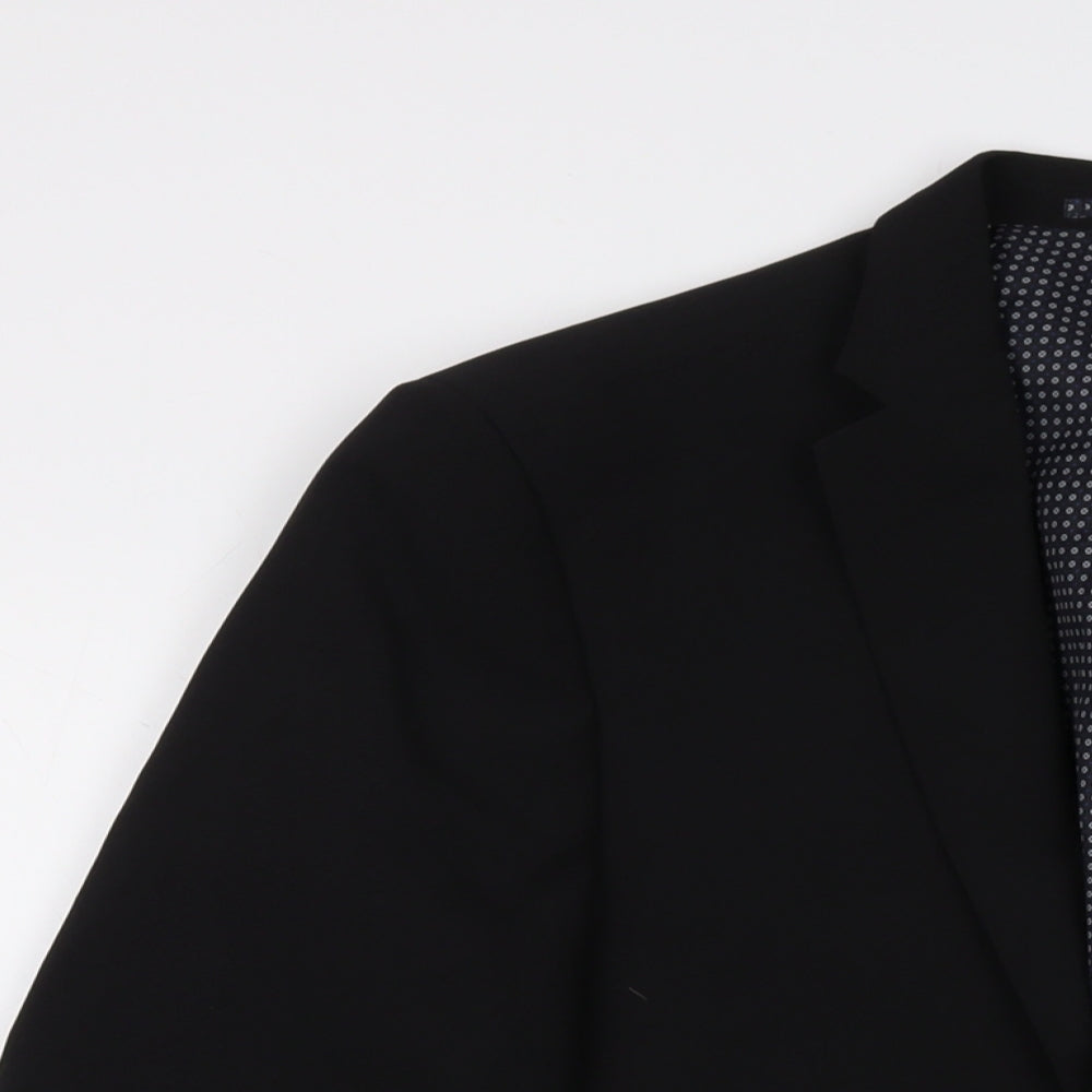 Mens UK Size 36 Taylor & Wright Regular Black Suit Jacket