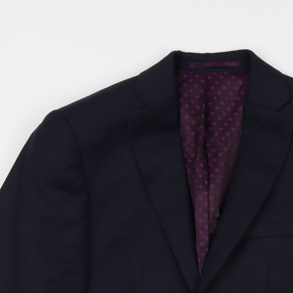 Mens UK Size 36 NEXT Regular Blue Suit Jacket
