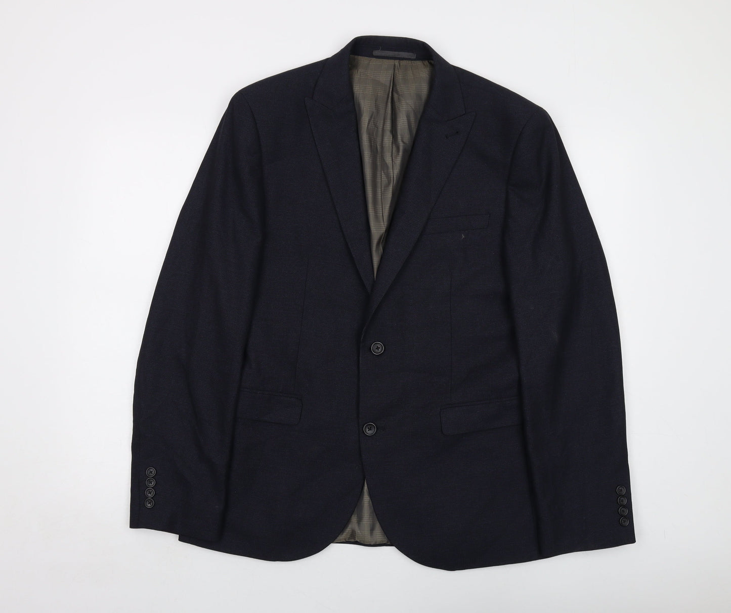 Mens UK Size 42 NEXT Regular Blue Suit Jacket