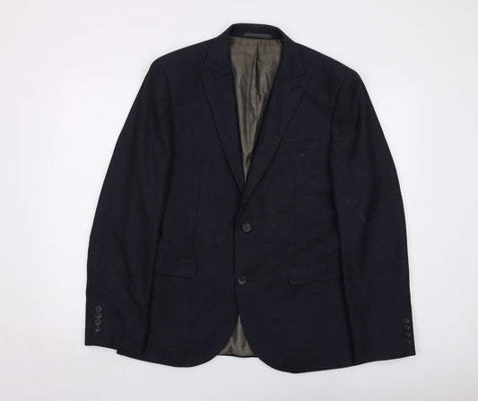 Mens UK Size 42 NEXT Regular Blue Suit Jacket