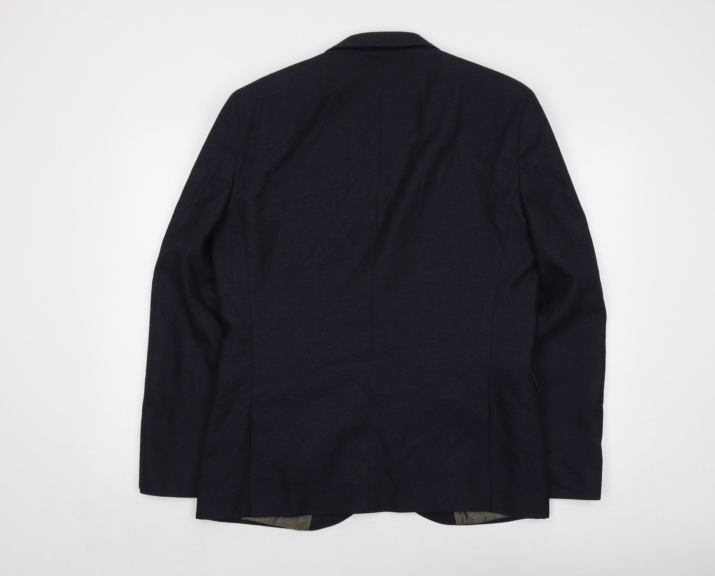 Mens UK Size 42 NEXT Regular Blue Suit Jacket