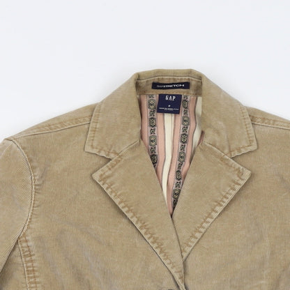 Gap Womens Beige Jacket Size XS Button