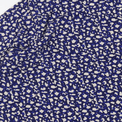 Womens UK Size XL Lakeland Blue Basic Blouse