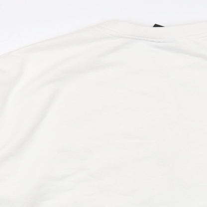 Lakers Womens White Polyester Pullover Sweatshirt Size 6 Pullover