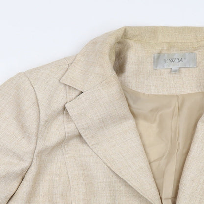 Womens UK Size 22 EWM Beige Jacket
