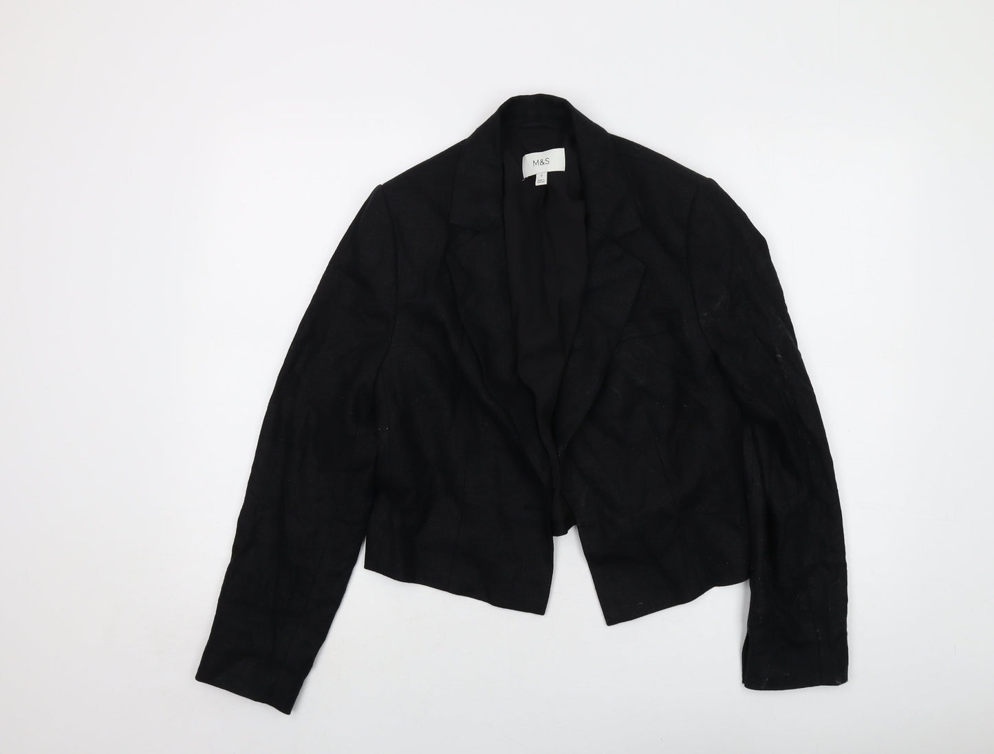 Womens UK Size 12 Marks and Spencer Black Jacket