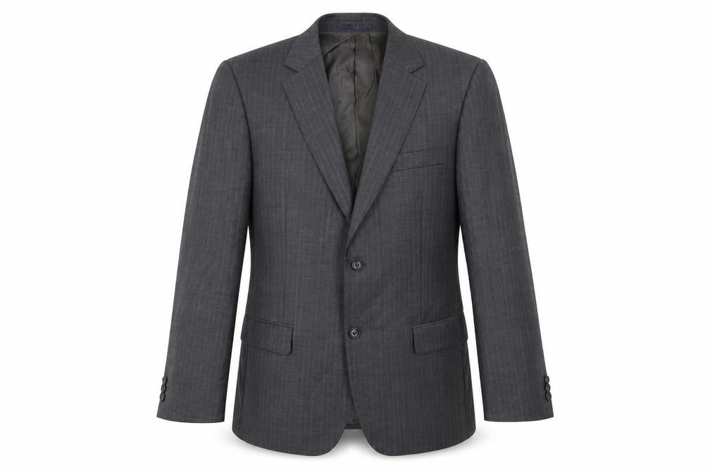 Mens UK Size 42 Brook Taverner Regular Grey Suit Jacket