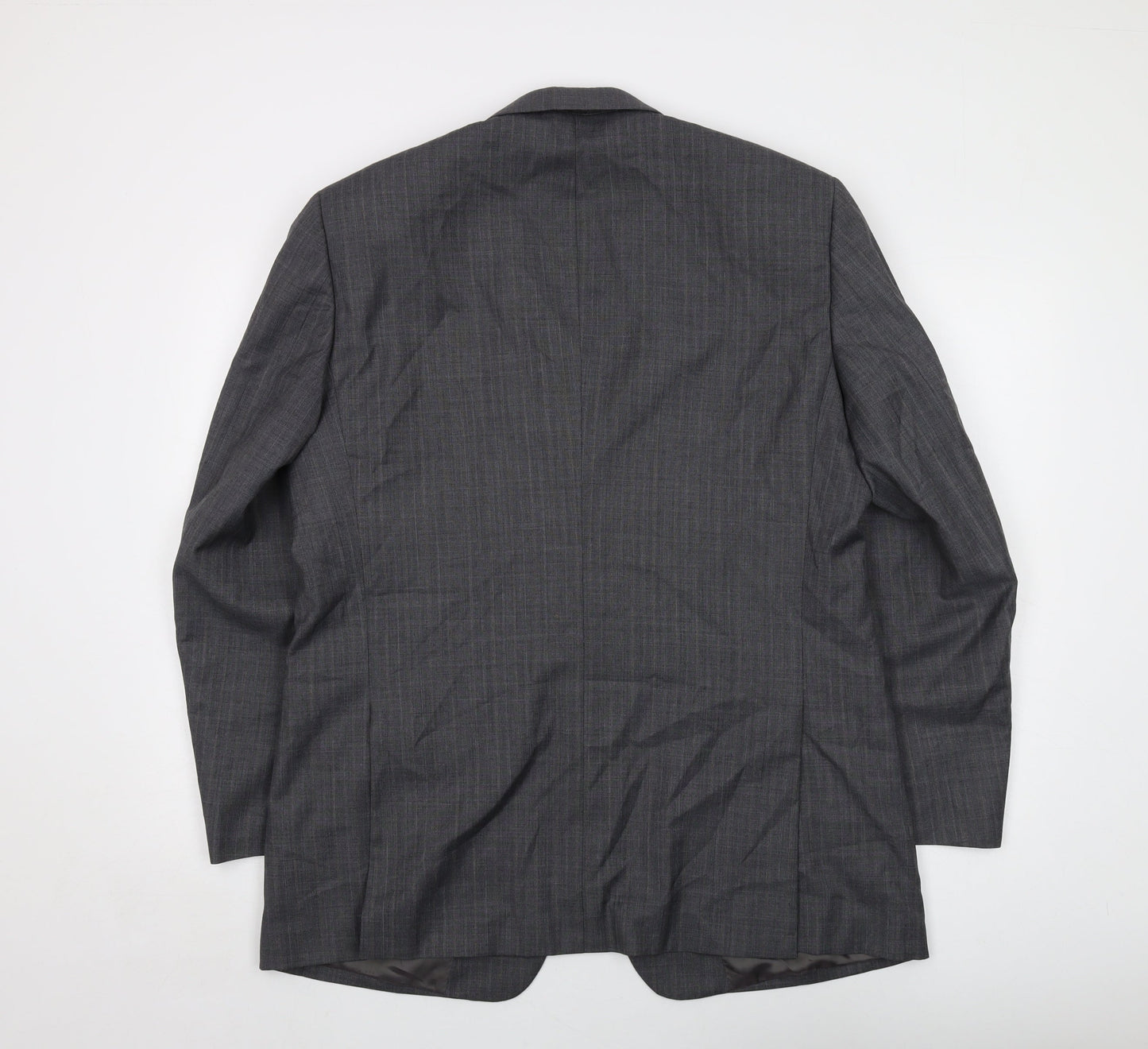 Mens UK Size 42 Brook Taverner Regular Grey Suit Jacket