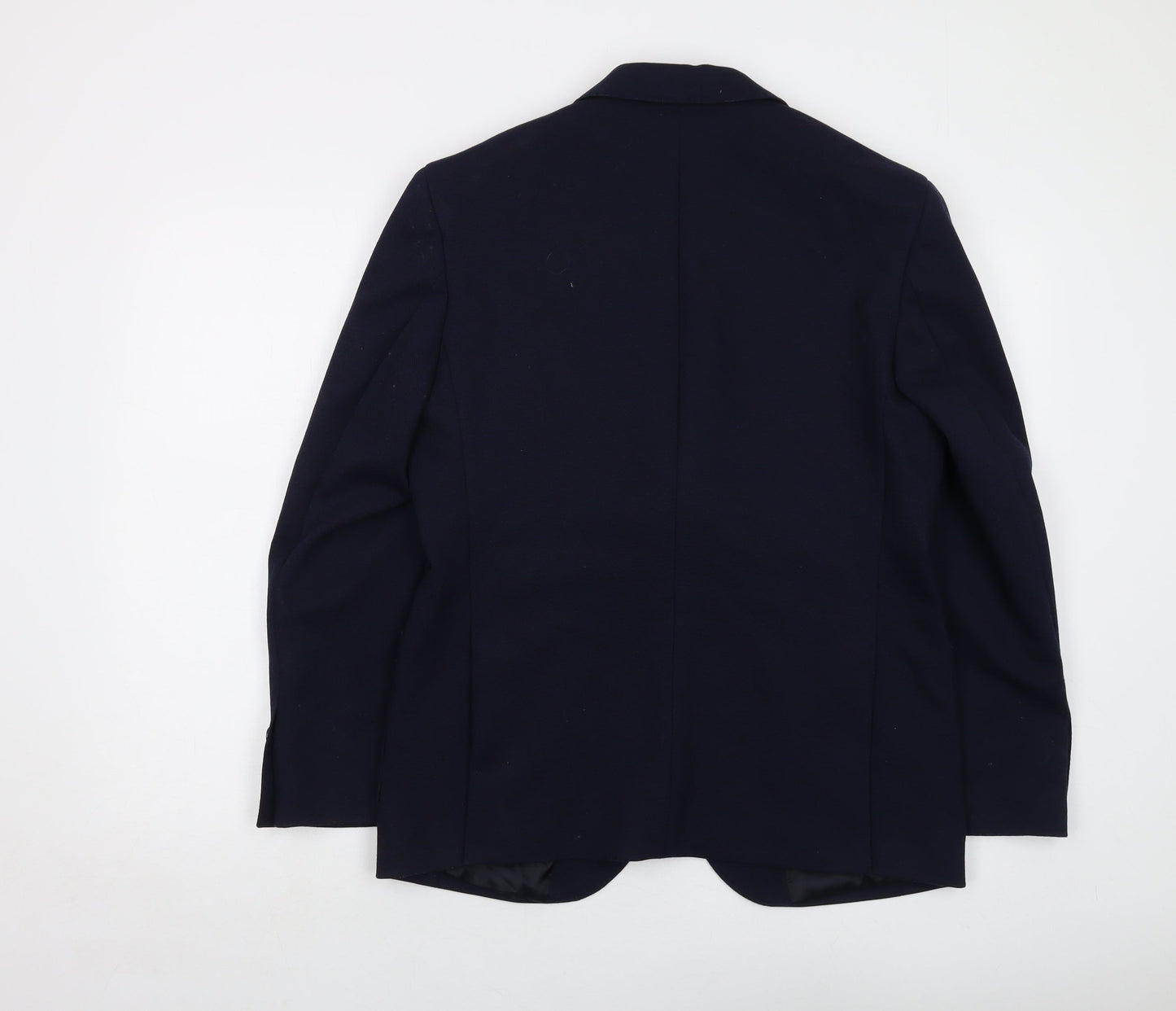 Mens UK Size 38 Marks and Spencer Regular Blue Suit Jacket