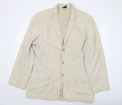 Mens UK Size XL Cotton Traders Beige Jacket