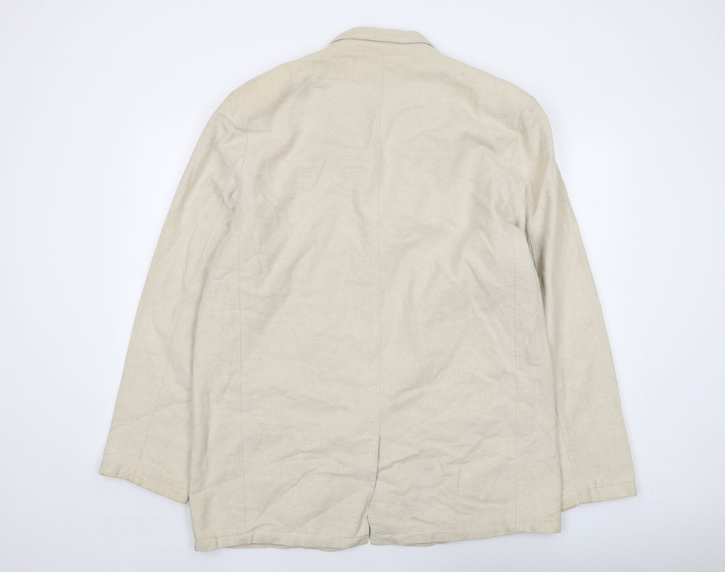 Mens UK Size XL Cotton Traders Beige Jacket