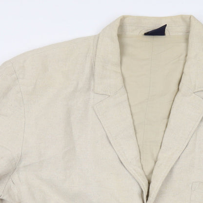 Mens UK Size XL Cotton Traders Beige Jacket