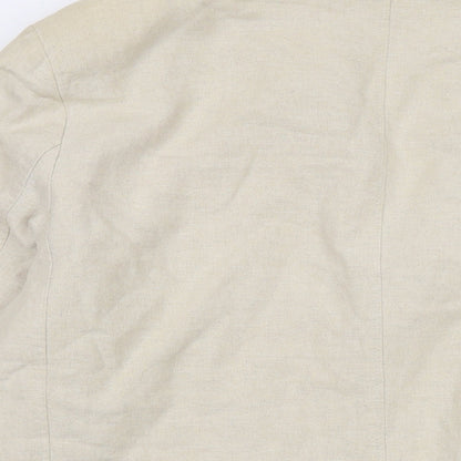 Mens UK Size XL Cotton Traders Beige Jacket