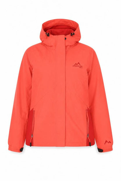 Adventure Trall Womens Orange Jacket Size 14 Zip