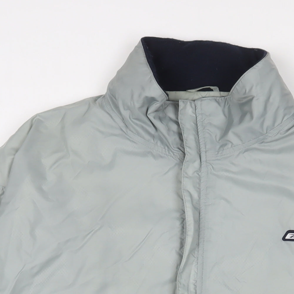 Mens UK Size XL Reebok Blue Jacket