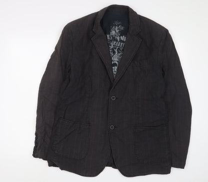 Mens UK Size L Debenhams Brown Jacket