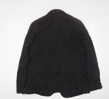 Mens UK Size L Debenhams Brown Jacket
