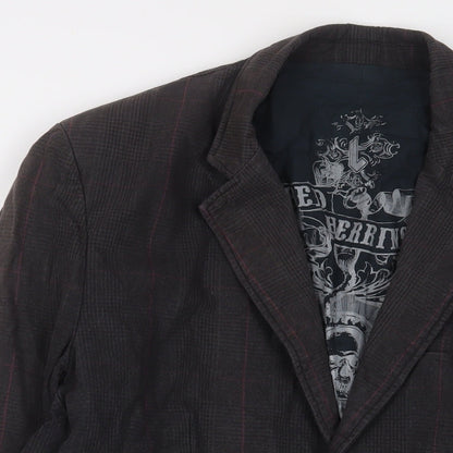 Mens UK Size L Debenhams Brown Jacket