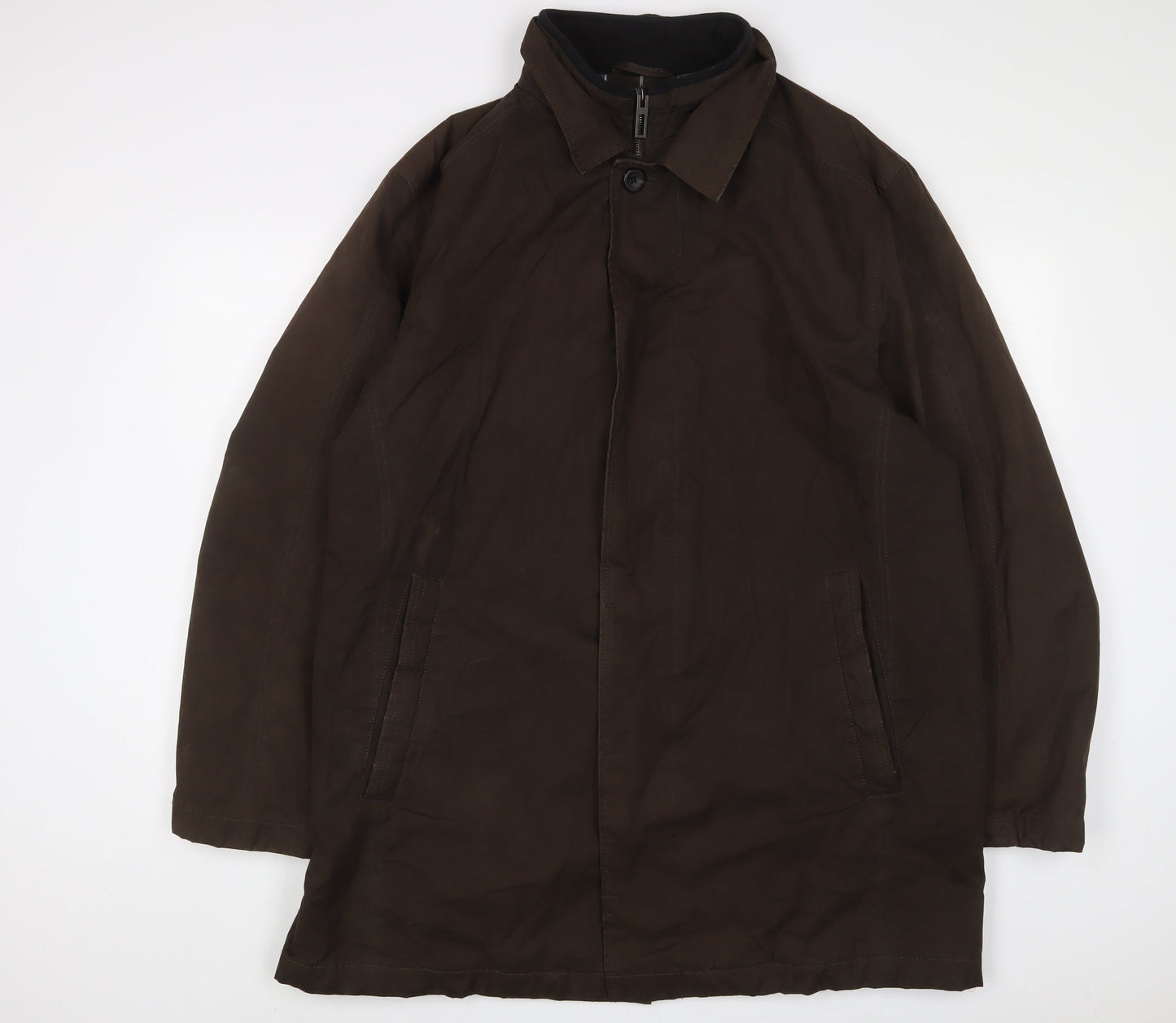 Mens UK Size L Marks and Spencer Brown Jacket