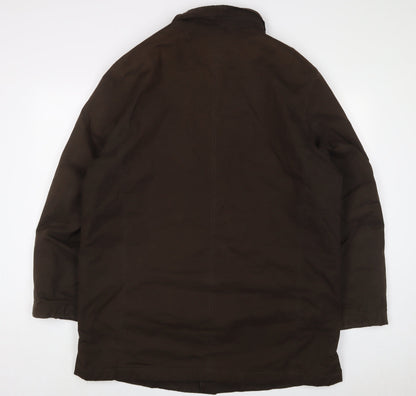 Mens UK Size L Marks and Spencer Brown Jacket