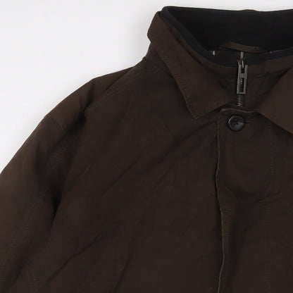 Mens UK Size L Marks and Spencer Brown Jacket