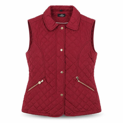 Womens UK Size 14 David Barry Pink Gilet