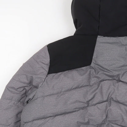 DECATHLON Boys Grey Basic Coat Coat Size 10 Years Zip