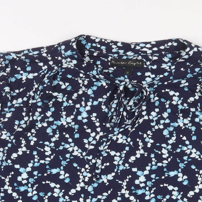 Womens UK Size 12 Phase Eight Blue Basic Blouse