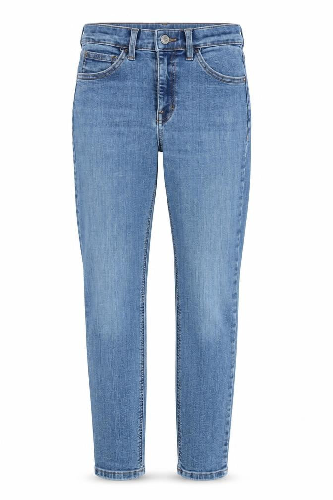 Womens UK Size 28 in Topshop Regular Fit Tapered Blue Jeans
